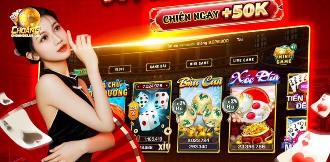 TRANG CHỦ CHOÁNG CLUB - CHOANGCLUB 43 KHÁM PHÁ THẾ GIỚI GAME TẠI CHOANGCLUB